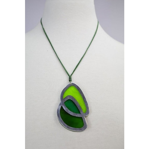 Sabelle Pendant - Riverstones Green