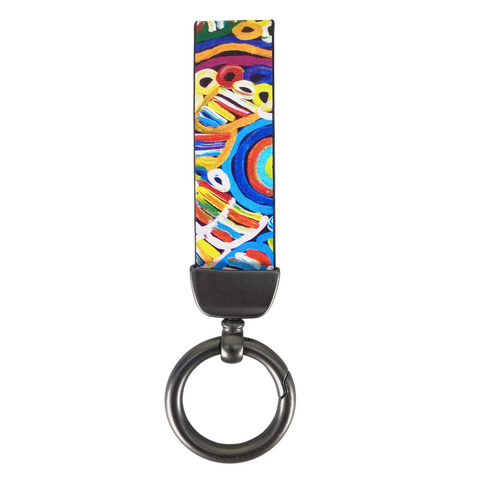 Utopia Aboriginal Art Boxed Keyring - My Mothers Story