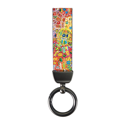 Utopia Aboriginal Art Boxed Keyring - Bush Medicine