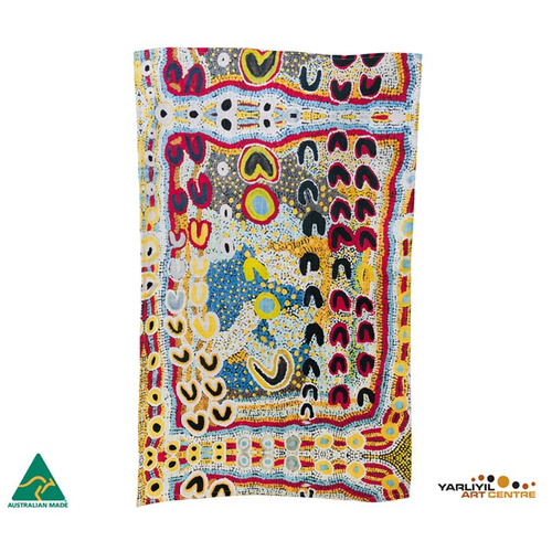 Yarliyil Aboriginal Art Australia Made Teatowel by Rosie Lala