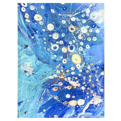 Better World Aboriginal Art Digital Print Cotton Teatowel - Bush-Tail Possum Dreaming
