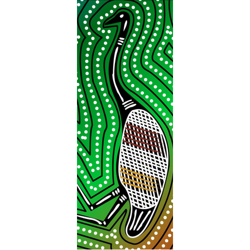 Dreamtime Kullilla Art Sticker Pack (10) EMU