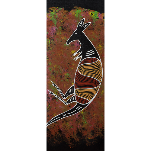 Dreamtime Kullilla Art Sticker Pack (10) Kangaroo