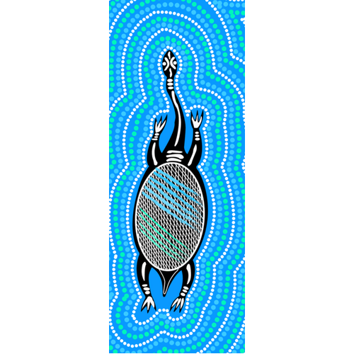 Dreamtime Kullilla Art Sticker Pack (10) Turtle