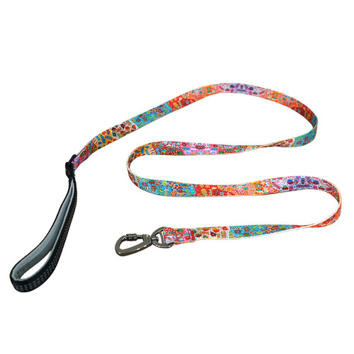 Utopia Aboriginal Art Design Dog Leash/Lead - Bush Medicine [size: Medium]