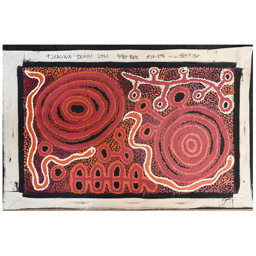 Piltati Tjukurpa-  UNstretched Canvas (60cm x 82cm) - Iwiri Aboriginal Art