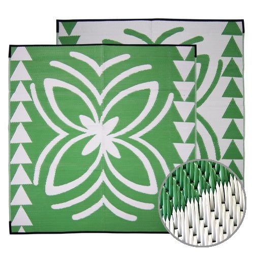 Samoan Recycled Mat SQ Lalolagi