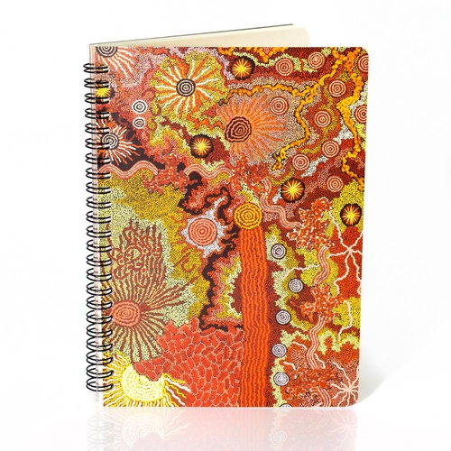 Better World Aboriginal Art A5 Spiral Notebook(150 pge) - Family & Country