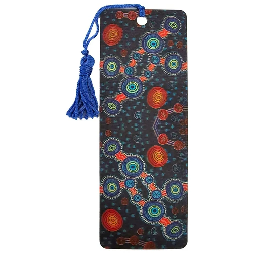 The Journey - Hogarth Aboriginal Arts 3D Holographic Bookmark with Tassel