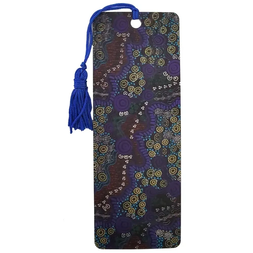 Tropical Journey - Hogarth Aboriginal Arts 3D Holographic Bookmark with Tassel