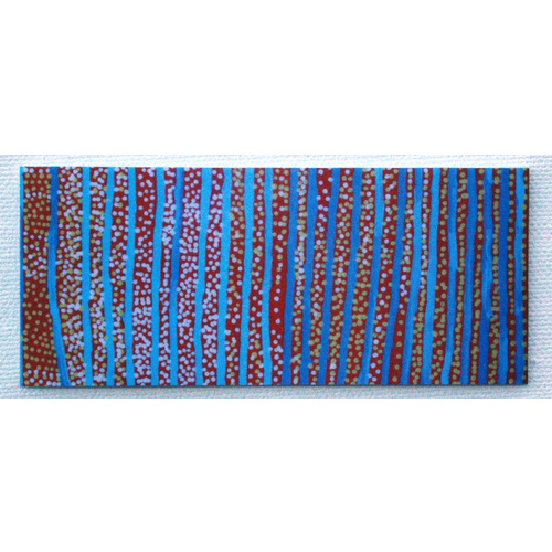 Better World Aboriginal Art Magnetic Bookmark - Water Dreaming 