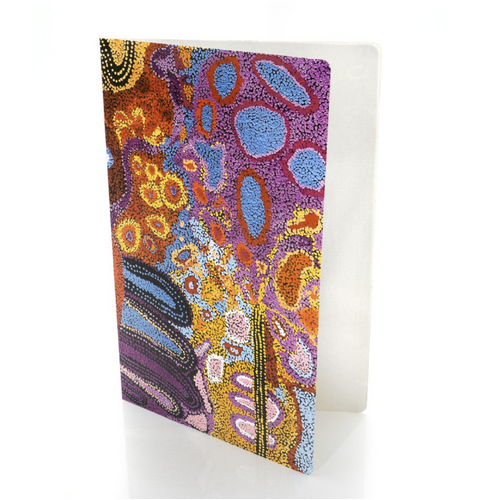 Aboriginal Design Foolscap Manila Folder - Seven Sisters