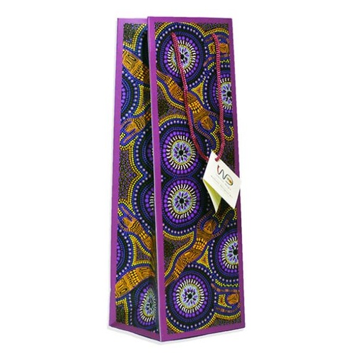 Warrina Aboriginal Art Giftbag (Long) - Winter Spirits