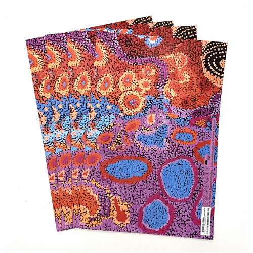 Aboriginal design Folded Wrapping Paper - Seven Sisters