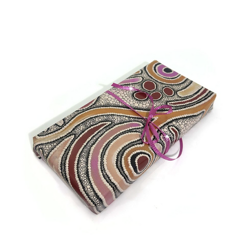 Aboriginal design Folded Wrapping Paper Single Sheet (Gloss Finish) - Celebration of Life