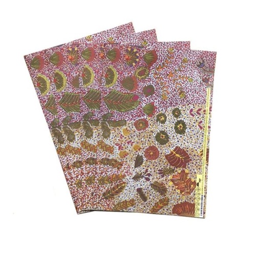Aboriginal design Folded Wrapping Paper - My Country