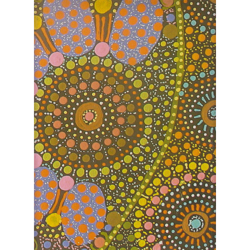 Keringke Aboriginal Art Wrapping Paper by Josette Young