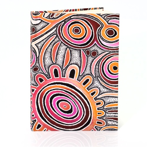 Celebration of Life - Aboriginal Art Hardcover Notebook [125mm x 185mm] [185 Ruled Pages] 