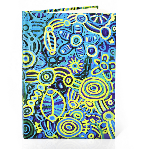 My Ngarrindjeri Country Dreaming - Aboriginal Art Hardcover Notebook [125mm x 185mm] [185 Ruled Pages]