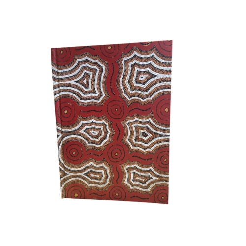Aboriginal Art BLANK A5 Journal - Grandfather Dreaming (Carton 56)