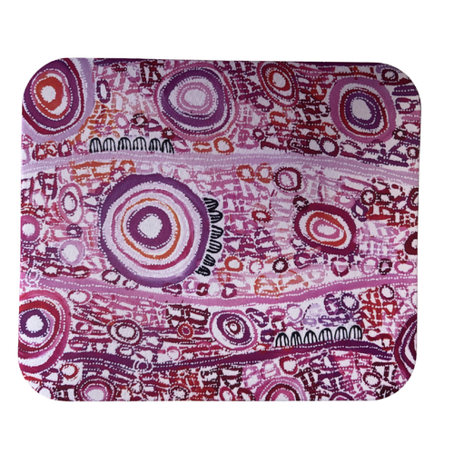 Utopia Aboriginal Art Neoprene Mousepad - Awelye 