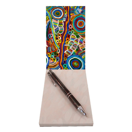 Utopia Aboriginal Art Small Notepad - My Mother's Story