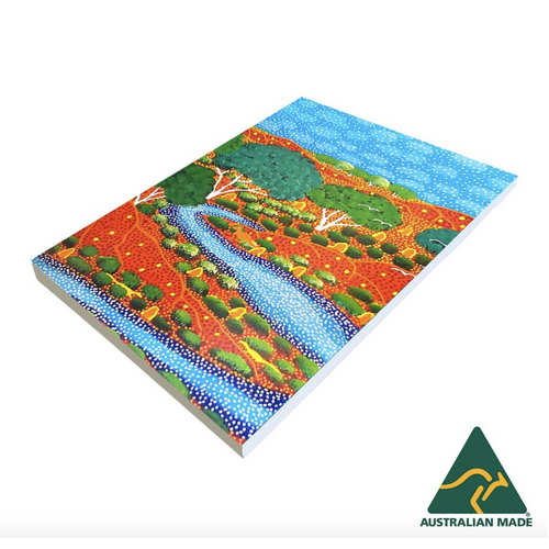 Utopia Aboriginal Art Small Notepad - My Country