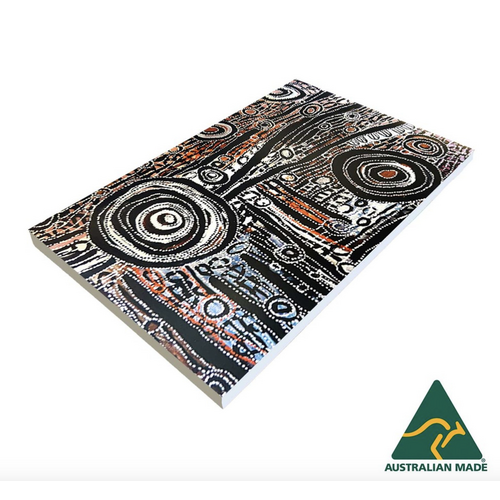 Utopia Aboriginal Art Small Notepad - Women's Ceremony