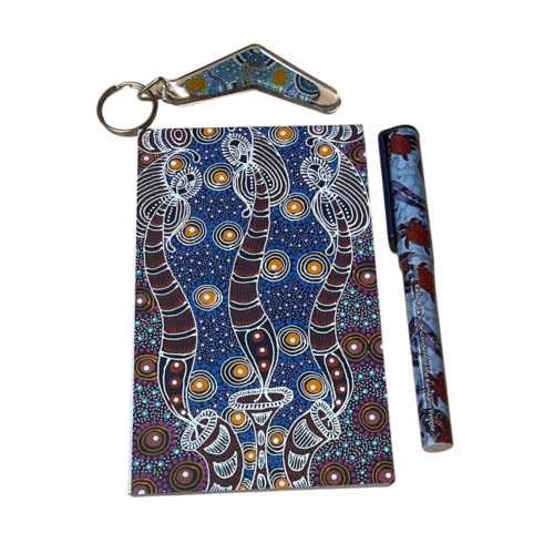 Utopia Aboriginal Art 3pce Small Notepad Gift Set