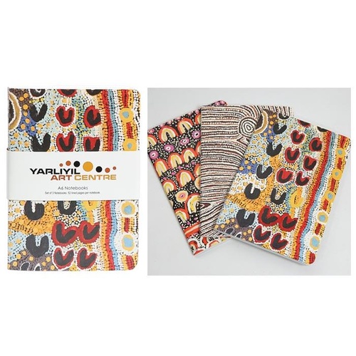 Yarliyil Aboriginal Art A6 Notepads (set 3)