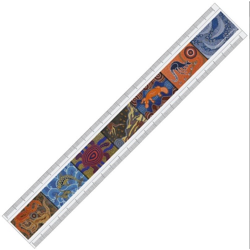 Tobwabba Aboriginal Art 30cm Ruler