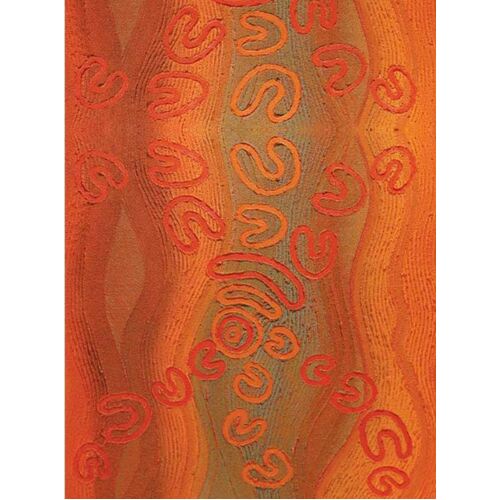 Saretta Aboriginal Art Table/Bed Runner (210cm x 45cm) - Yapug (Pathway)