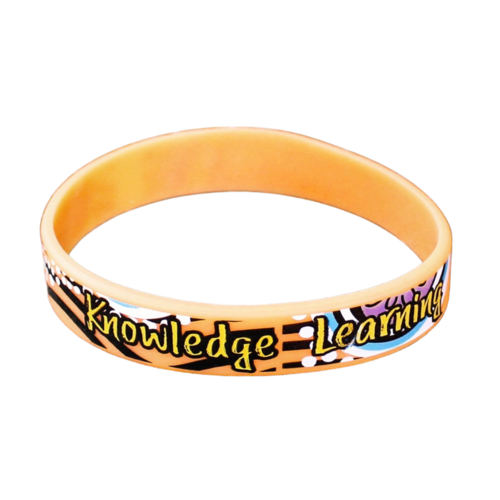 Dezigna Aboriginal Art Silicone Single Wristband - Knowledge Learning Education