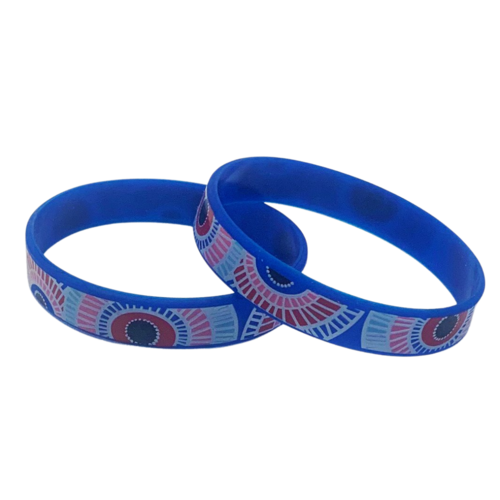 Dezigna Aboriginal Art Silicone Wristbands - Jarjums